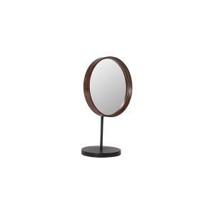 101 Copenhagen Reflect Table Mirror Pöytäpeili Puu / Messinki 30 Cm