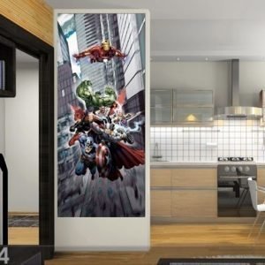 Ag Design Fleece Kuvatapetti Avengers Captain America 90x202 Cm