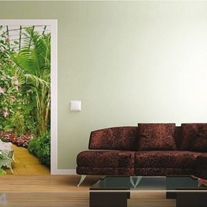 Ag Design Fleece Kuvatapetti Conservatory 90x202 Cm