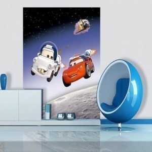 Ag Design Fleece Kuvatapetti Disney Cars In Space 180x202 Cm