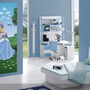 Ag Design Fleece Kuvatapetti Disney Cinderella 90x202 Cm