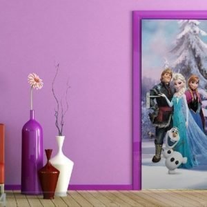 Ag Design Fleece Kuvatapetti Disney Ice Kingdom 90x202 Cm