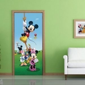 Ag Design Fleece Kuvatapetti Disney Mickey On A Rope 90x202 Cm