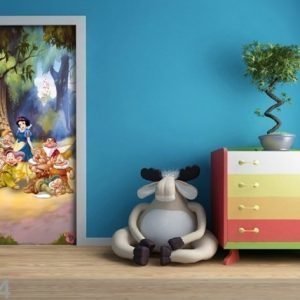 Ag Design Fleece Kuvatapetti Disney Snow White In The Forest 90x202 Cm