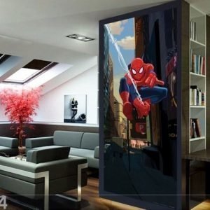 Ag Design Fleece Kuvatapetti Disney Spider 4 90x202 Cm