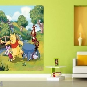 Ag Design Fleece Kuvatapetti Disney Winney The Pooh 180x202 Cm