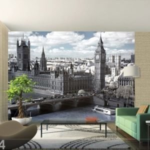 Ag Design Fleece Kuvatapetti London Parliament 360x270 Cm