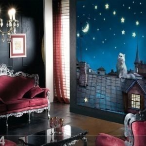 Ag Design Fleece Kuvatapetti Night Life 180x202 Cm