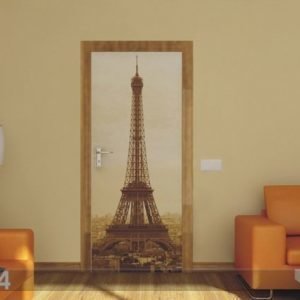 Ag Design Fleece Kuvatapetti Paris Eiffel Tower 90x202 Cm