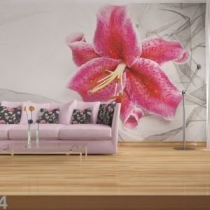 Ag Design Fleece-Kuvatapetti Red Orchid 360x270 Cm