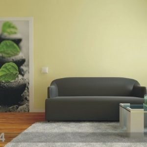 Ag Design Fleece Kuvatapetti Stones With Leaves 90x202 Cm