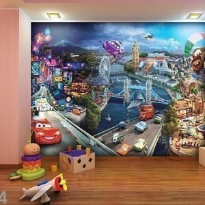 Ag Design Kuvatapetti Disney Cars 2 Mix 360x254 Cm