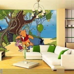 Ag Design Kuvatapetti Disney Winnie The Pooh 360x254 Cm