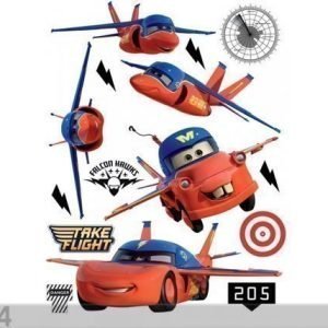 Ag Design Seinätarra Disney Cars Flies 65x85 Cm