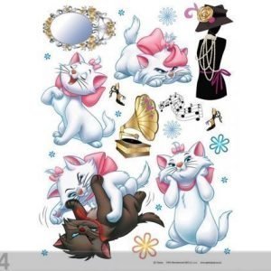 Ag Design Seinätarra Disney Cats 65x85 Cm