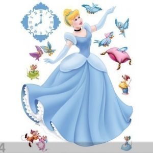 Ag Design Seinätarra Disney Cinderella 65x85 Cm