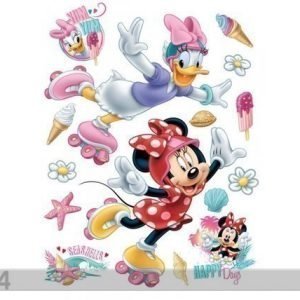 Ag Design Seinätarra Disney Minnie And Pony 65x85 Cm