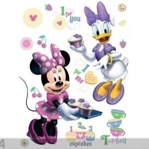 Ag Design Seinätarra Disney Minnie Bakes 65x85 Cm