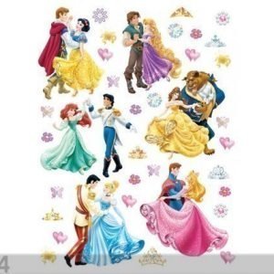 Ag Design Seinätarra Disney Princesses And Princes 65x85 Cm