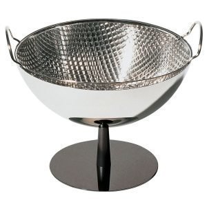 Alessi Ac04 Hedelmäkulho / Siivilä Teräs