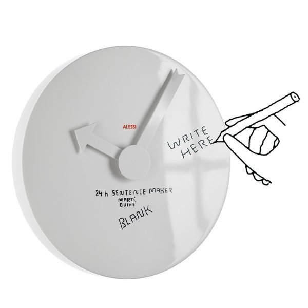 Alessi Blank Wall Clock Seinäkello Ilman Numeroita