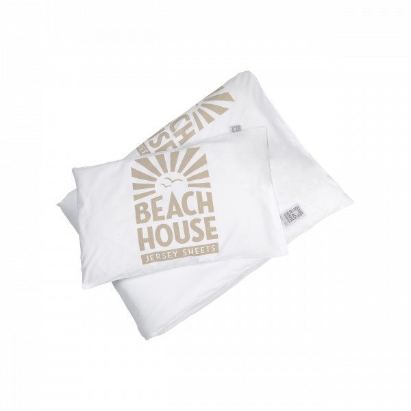 Beach House Logo Baby Bedset Pussilakanasetti Valkoinen 100x130 Cm