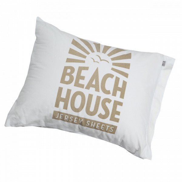 Beach House Logo Beach Tyynyliina 50x60 Cm