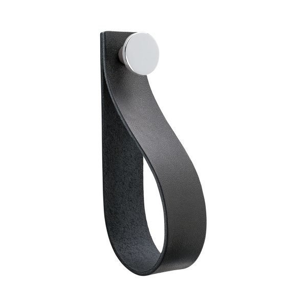 Beslag Design Loop Strap Vedin L Musta / Kromi