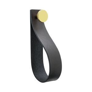 Beslag Design Loop Strap Vedin L Musta / Messinki