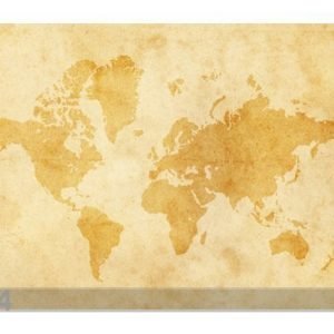 Bilder-Welten Kuvatapetti Vintage Worldmap 400x280 Cm