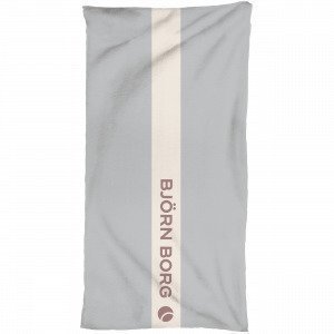 Björn Borg Velour Towel Pyyhe Harmaa 75x150 Cm