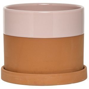 Bloomingville Aria Kukkaruukku Terracotta / Roosa