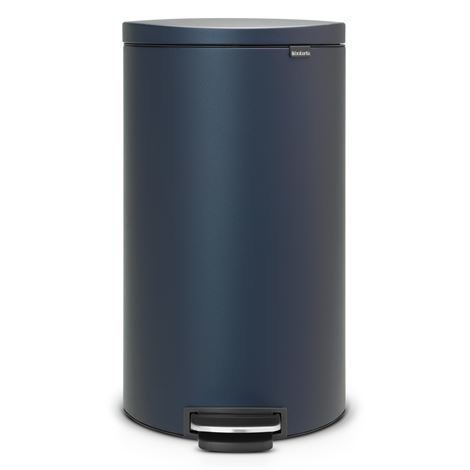 Brabantia Flatback+ Poljinroskis Silent 30 Litraa Mineral Blue Sininen