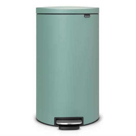 Brabantia Flatback+ Poljinroskis Silent 30 Litraa Mineral Mint Vihreä