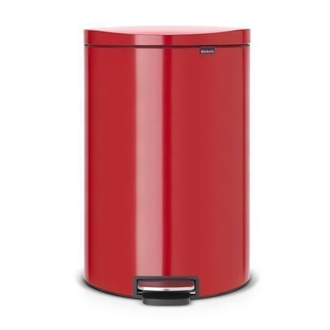 Brabantia Flatback+ Poljinroskis Silent 30 Litraa Punainen