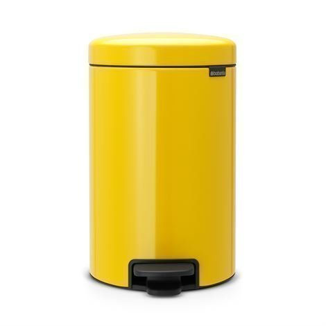 Brabantia New Icon Poljinroskis 12 Litraa Daisy Yellow Keltainen