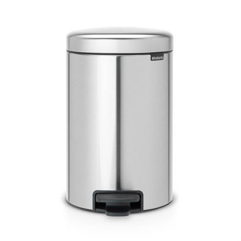 Brabantia New Icon Poljinroskis 12 Litraa Matt Steel Fingerproof Matta Teräs