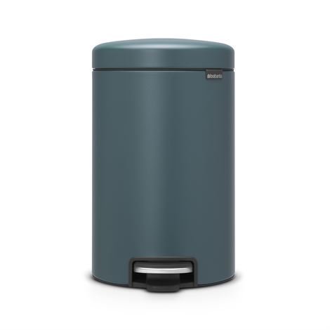 Brabantia New Icon Poljinroskis 12 Litraa Mineral Reflective Blue Sininen