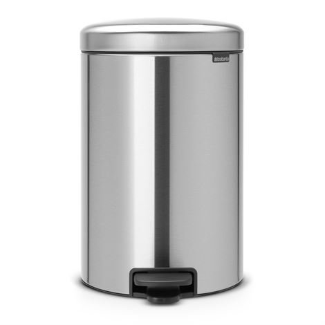 Brabantia New Icon Poljinroskis 20 Litraa Matt Steel Matta Teräs