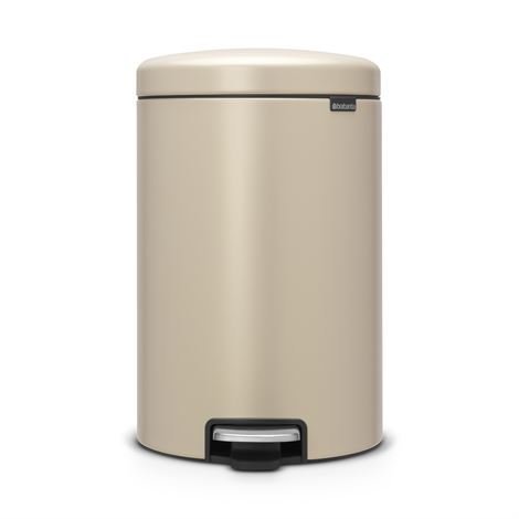 Brabantia New Icon Poljinroskis 20 Litraa Mineral Golden Beach Beige