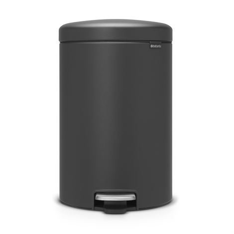 Brabantia New Icon Poljinroskis 20 Litraa Mineral Infinite Grey Harmaa