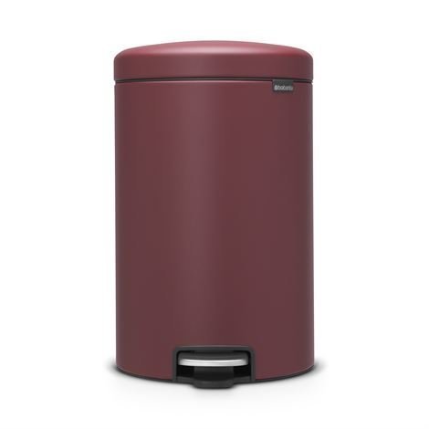 Brabantia New Icon Poljinroskis 20 Litraa Mineral Windsor Red Punainen