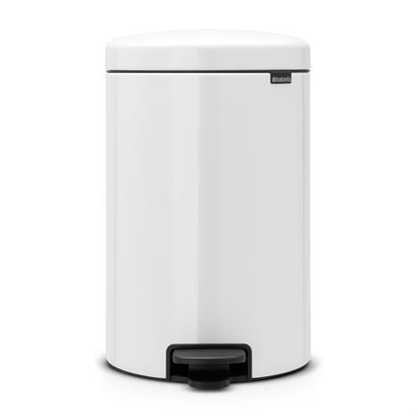 Brabantia New Icon Poljinroskis 20 Litraa White Valkoinen