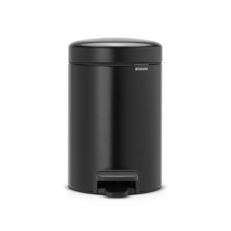 Brabantia New Icon Poljinroskis 3 Litraa Matt Black Musta