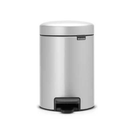 Brabantia New Icon Poljinroskis 3 Litraa Metallic Grey Harmaa