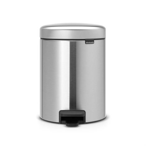 Brabantia New Icon Poljinroskis 5 Litraa Matt Steel Matta Teräs