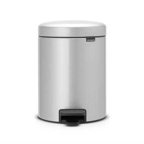 Brabantia New Icon Poljinroskis 5 Litraa Metallic Grey Harmaa