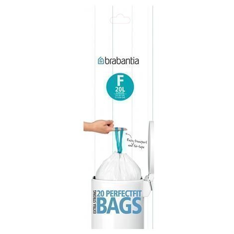 Brabantia Roskapussi 20 Litraa Slimline