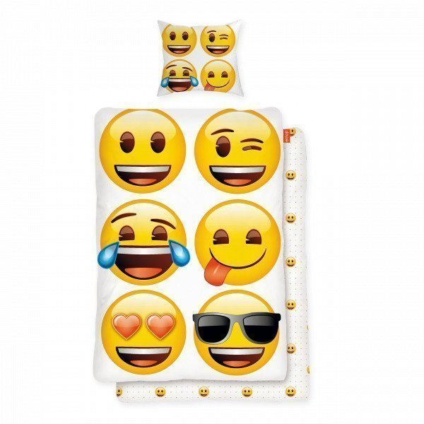 Brandnet Emoji Pussilakanasetti Multi 150x210 Cm
