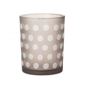 Broste Copenhagen Dots Kynttilälyhty Fawn 12